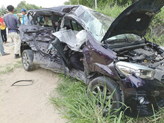 Man killed, another injured in K'gau crash